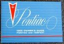 1965 Pontiac GTO LeMans Tempest Catalina Starchief Bonneville Owners Manual