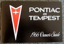 1966 Pontiac GTO LeMans Tempest Catalina Starchief Bonneville Owners Manual