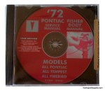 1972 Pontiac/All Shop & Body Manual  Set on CD