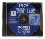 1975 Pontiac/All Shop & Body Manual  Set on CD
