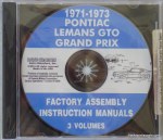 1971, 1972, 1973 GTO, LeMans & Grand Prix Assembly Manual  Set on CD