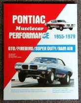 Pete McCarthy's Book Pontiac Muscle Car Performance 1955-1979  29.95